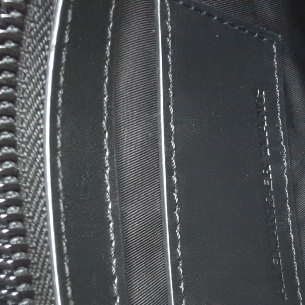 Alexander Wang Ponyhair-Trimmed Leather Black Crossbody Bag - Picture 8 of 8